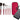 Chikuhodo Regular Series 6-piece Set A (S-R-9 Black/ S-RR-9 Red) - Fude Beauty, Japanese Makeup Brushes