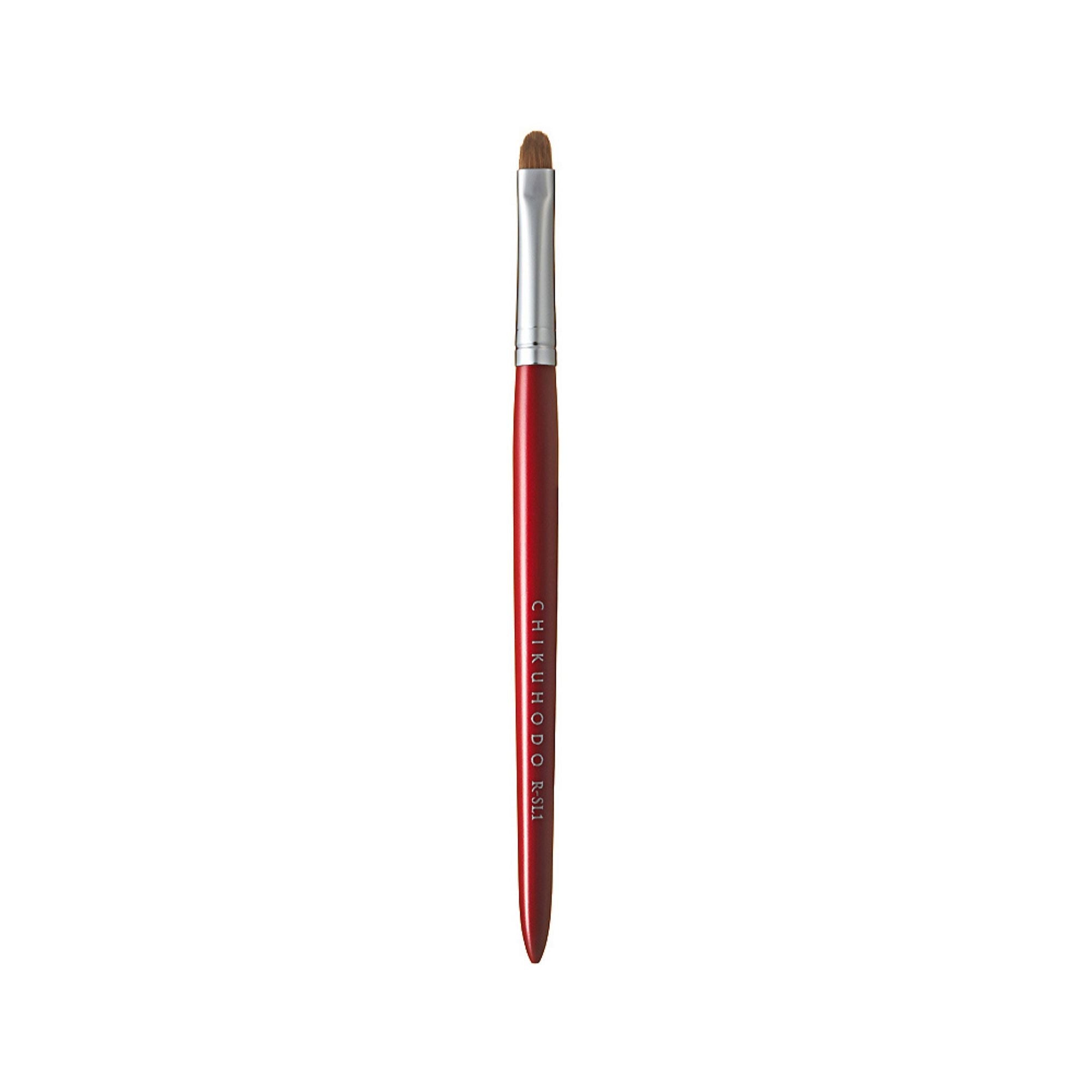 Chikuhodo Shadow-Liner Brush, Regular Series (R-SL1 Black, RR-SL1 Red) - Fude Beauty, Japanese Makeup Brushes